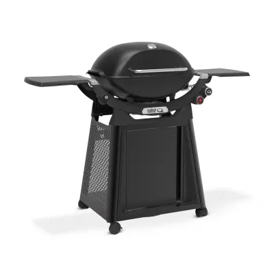 Газовый гриль Weber Q3200N Black с боковыми столиками на тележке Premium 1501126. - 2 - Robinzon.ua