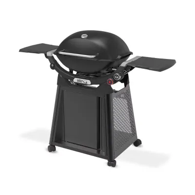 Газовый гриль Weber Q3200N Black с боковыми столиками на тележке Premium 1501126. - 3 - Robinzon.ua