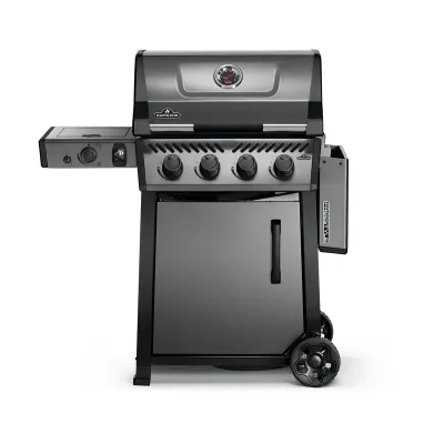 Газовий гриль Napoleon Freestyle 425 з бічним пальником Sizzle Zone та дверкою, графітовий F425DSIBPGT-RC - 2 - Robinzon.ua