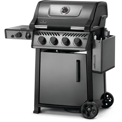 Газовий гриль Napoleon Freestyle 425 з бічним пальником Sizzle Zone та дверкою, графітовий F425DSIBPGT-RC - 3 - Robinzon.ua