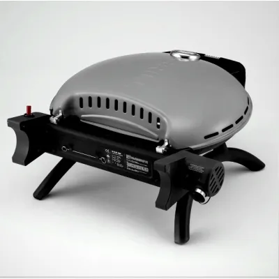 Портативний переносний газовий гриль O-GRILL 600T, срібло + шланг в подарунок! - 4 - Robinzon.ua