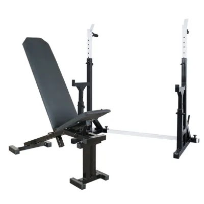 Скамья с отрицательным углом 40 на 40 мм + Стойки со страховкой 40 на 40 мм + брусья и штыри под блины - 3 Скамья с отрицательным углом 40 на 40 мм + Стойки со страховкой 40 на 40 мм + брусья и штыри под блины - 3 - Robinzon.ua