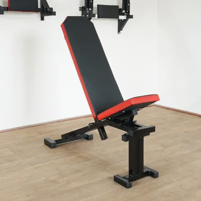 Лавка з від'ємним кутом 40 на 40 мм + Стійки зі страховкою 50 на 50 мм + бруси та штирі під бліни - 5 - Robinzon.ua