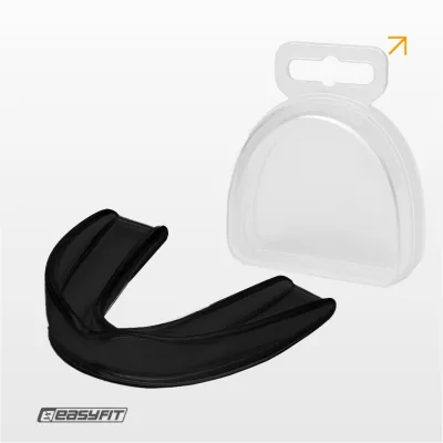 Капа для боксу EasyFit чорна - 3 - Robinzon.ua