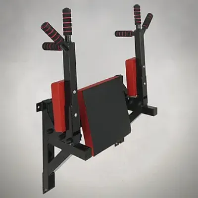 Турнік бруси прес стаціонарний 3 в 1 KZ-559 Спортивні стінки та турніки для дому Чорний - 2 - Robinzon.ua