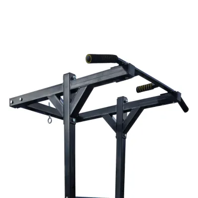 Турник + брусья + крепление под грушу напольная стойка 50х50 мм KZ-838 разборная - 2 - Robinzon.ua