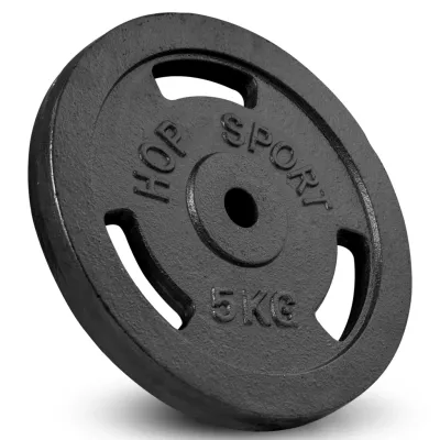 Набор 37 кг W-образный гриф + металлические диски Hop-Sport Strong - 6 Набор 37 кг W-образный гриф + металлические диски Hop-Sport Strong - 6 - Robinzon.ua