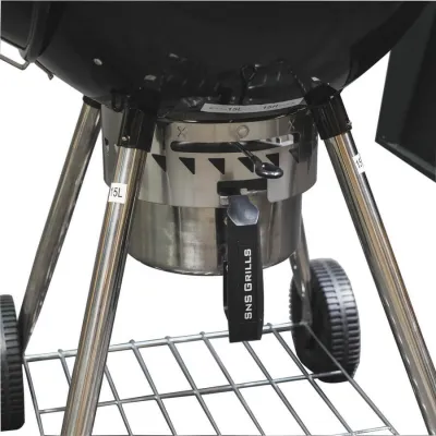 Угольный гриль Slow and Sear Original Kettle Grill 57 см + корзина Deluxe SNS-KET-1. - 3 - Robinzon.ua