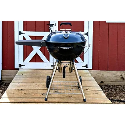 Угольный гриль Slow and Sear Original Kettle Grill 57 см + корзина Deluxe SNS-KET-1. - 6 - Robinzon.ua