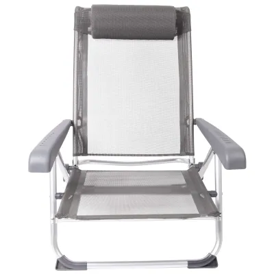 Крісло розкладне Bo-Camp Saint-Tropez Grey (1204796) - 2 Крісло розкладне Bo-Camp Saint-Tropez Grey (1204796) - 2 - Robinzon.ua