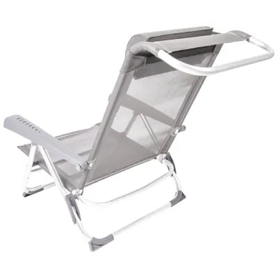 Крісло розкладне Bo-Camp Saint-Tropez Grey (1204796) - 5 Крісло розкладне Bo-Camp Saint-Tropez Grey (1204796) - 5 - Robinzon.ua