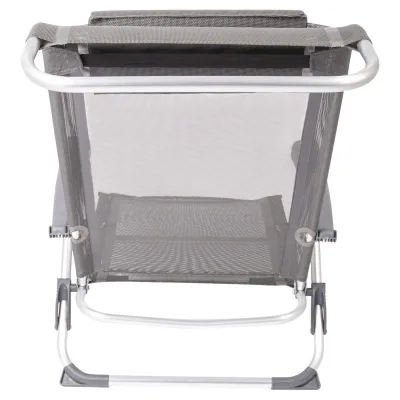 Крісло розкладне Bo-Camp Saint-Tropez Grey (1204796) - 6 Крісло розкладне Bo-Camp Saint-Tropez Grey (1204796) - 6 - Robinzon.ua