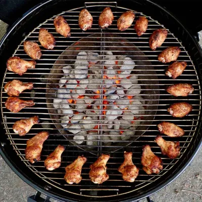 Кошики для вугілля Slow and Sear FireBaskets 2 в 1 з контейнером для води SNS-FB-KIT - 3 - Robinzon.ua