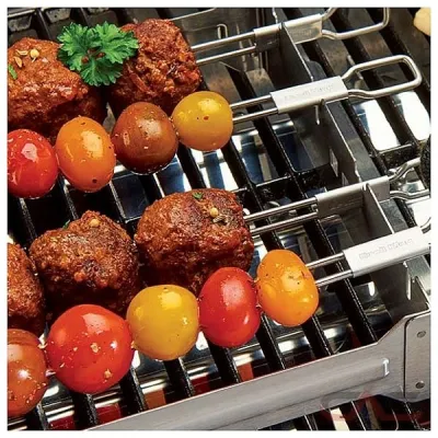 Шампура подвійні для кебаба Broil King 64049 - 2 Шампура подвійні для кебаба Broil King 64049 - 2 - Robinzon.ua