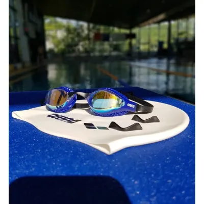 Окуляри для плавання Arena AIR-SPEED MIRROR Жовтий, Мідно-синій OSFM (003151-203 OSFM) - 3 Окуляри для плавання Arena AIR-SPEED MIRROR Жовтий, Мідно-синій OSFM (003151-203 OSFM) - 3 - Robinzon.ua