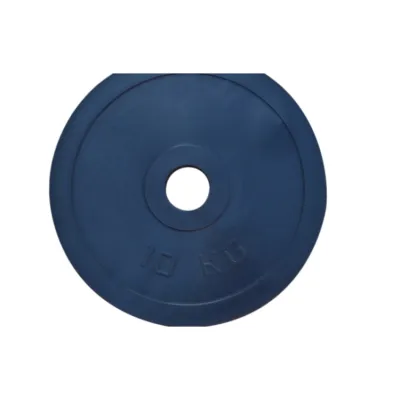 Диск обрезиненный 10 кг на гриф 25 мм Гантели, гири, штанги и диски металлический - 3 - Robinzon.ua