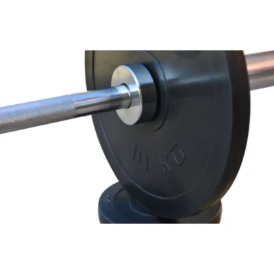 Диск обрезиненный 10 кг на олимпийский гриф 50 мм Гантели, гири, штанги и диски металлический - 3 - Robinzon.ua