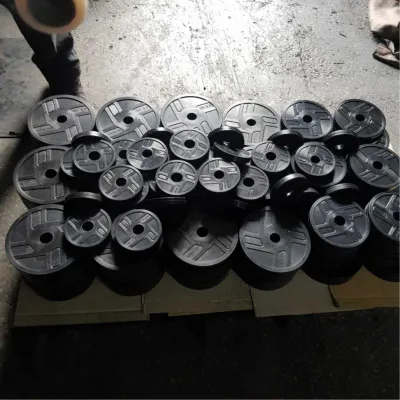 Диск обрезиненный 10 кг на олимпийский гриф 50 мм Гантели, гири, штанги и диски металлический - 5 - Robinzon.ua