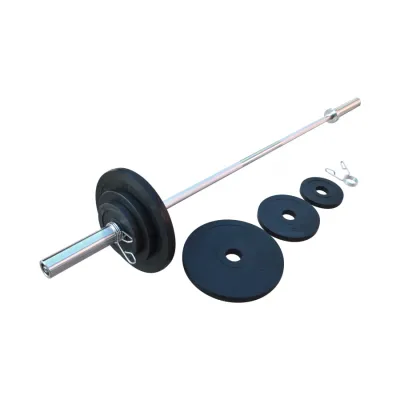 Диск обрезиненный 20 кг на олимпийский гриф 50 мм Гантели, гири, штанги и диски металлический - 2 - Robinzon.ua