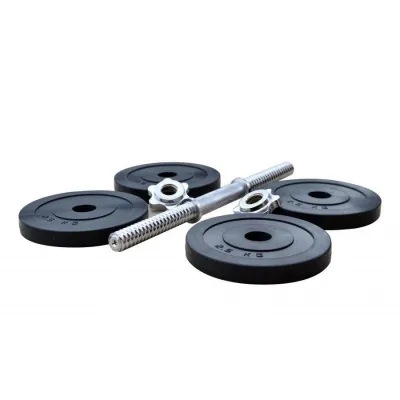 Гантели обрезиненные наборные 2 по 11 кг Гантели, гири, штанги и диски металлические - 5 Гантели обрезиненные наборные 2 по 11 кг Гантели, гири, штанги и диски металлические - 5 - Robinzon.ua