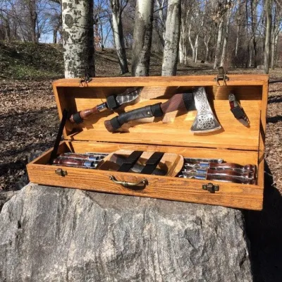 Набір шампурів Gorillas Market "Рись" Gorillas BBQ - 2 Набір шампурів Gorillas Market "Рись" Gorillas BBQ - 2 - Robinzon.ua