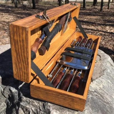 Набір шампурів Gorillas Market "Рись" Gorillas BBQ - 4 Набір шампурів Gorillas Market "Рись" Gorillas BBQ - 4 - Robinzon.ua