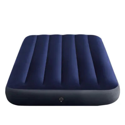 Матрац надувний полуторний велюровий Intex IN-64757 99x191x25 см Синій - 1 Матрац надувний полуторний велюровий Intex IN-64757 99x191x25 см Синій - 1 - Robinzon.ua