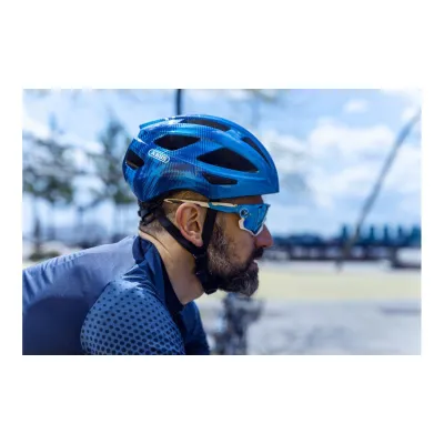 Шолом велосипедний ABUS MACATOR S 51-55 Steel Blue (872426) - 2 - Robinzon.ua