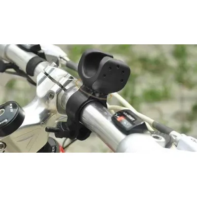 Тримач ліхтарика Kono кріплення на кермо велосипеда Чорний (324632245) - 4 Тримач ліхтарика Kono кріплення на кермо велосипеда Чорний (324632245) - 4 - Robinzon.ua