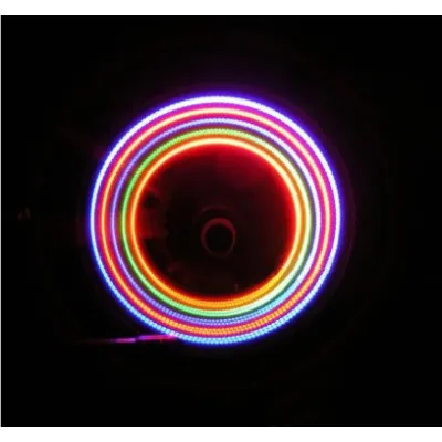 Светящиеся колпачки BTB на ниппель Многоцветные - 3 Светящиеся колпачки BTB на ниппель Многоцветные - 3 - Robinzon.ua