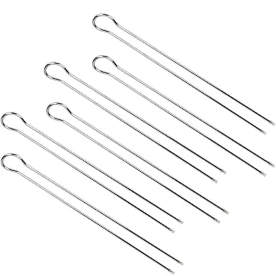 Шампура подвійні 6шт у чохлі, 30.5см нерж GRILLI 9623 - 5 Шампура подвійні 6шт у чохлі, 30.5см нерж GRILLI 9623 - 5 - Robinzon.ua