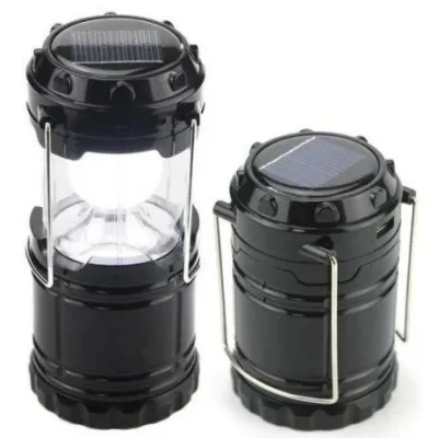 Раскладной туристический стол для пикника со стульями Easy Campi Коричневый+Фонарь для кемпинга XF-5800T - 8 - Robinzon.ua