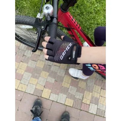 Велоперчатки детские PowerPlay 5451 Gamer XS - 4 Велоперчатки детские PowerPlay 5451 Gamer XS - 4 - Robinzon.ua