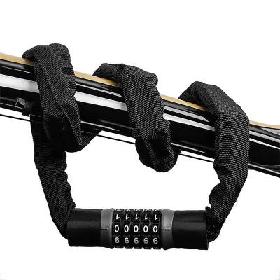 Замок велосипедний кодовий West Biking 0705037 0.93 м Чорний - 1 Замок велосипедний кодовий West Biking 0705037 0.93 м Чорний - 1 - Robinzon.ua