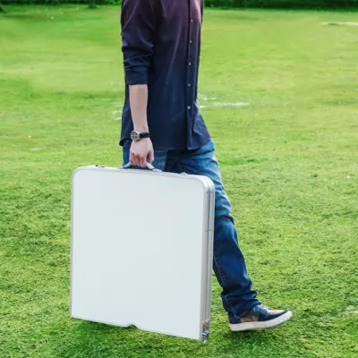 Розкладний туристичний стіл Easy Campi для пікніка зі стільцями складаний стіл та 4 стільці Білий+Bluetooth колонка Е2 - 4 Розкладний туристичний стіл Easy Campi для пікніка зі стільцями складаний стіл та 4 стільці Білий+Bluetooth колонка Е2 - 4 - Robinzon.ua