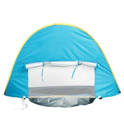 Пляжная детская Намет с бассейном и вентилируемой стенкой автоматическая Pool Baby Tent Голубая - 3 Пляжная детская Намет с бассейном и вентилируемой стенкой автоматическая Pool Baby Tent Голубая - 3 - Robinzon.ua