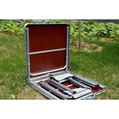 Розкладний туристичний стіл Easy Campi для пікніка зі стільцями складаний стіл та 4 стільці Коричневий+Гамак мексиканський+Мангал розкладний - 8 Розкладний туристичний стіл Easy Campi для пікніка зі стільцями складаний стіл та 4 стільці Коричневий+Гамак мексиканський+Мангал розкладний - 8 - Robinzon.ua