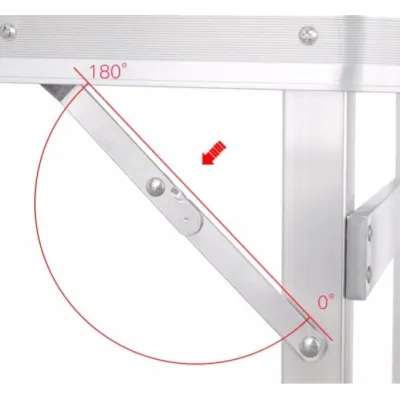 Раскладной туристический стол для пикника со стульями в чемодане Easy Campi Синий + Зонт 1.8м - 7 - Robinzon.ua
