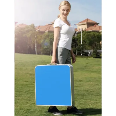 Раскладной туристический стол Easy Campi для пикника со стульями в чемодане Синий + Палатка 2х1.5х1.1м Желтый с синим - 5 Раскладной туристический стол Easy Campi для пикника со стульями в чемодане Синий + Палатка 2х1.5х1.1м Желтый с синим - 5 - Robinzon.ua