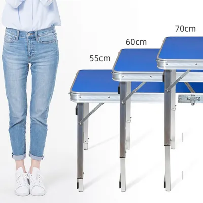 Раскладной туристический стол Easy Campi для пикника со стульями Синий + Гамак подвесной Синий - 5 - Robinzon.ua