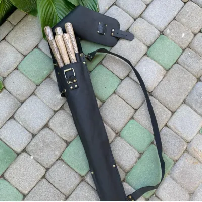 Набор шампуров Gorillas BBQ КАЛЧАН ЧИНГИЗХАН в кожаном чехле - 5 Набор шампуров Gorillas BBQ КАЛЧАН ЧИНГИЗХАН в кожаном чехле - 5 - Robinzon.ua