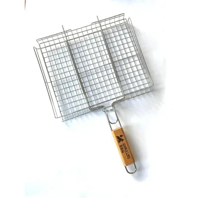 Решетка Gorillas BBQ для барбекю XL плоская - 1 Решетка Gorillas BBQ для барбекю XL плоская - 1 - Robinzon.ua