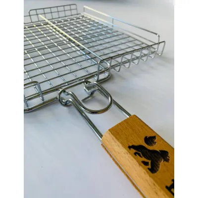 Решетка Gorillas BBQ для барбекю XL плоская - 2 Решетка Gorillas BBQ для барбекю XL плоская - 2 - Robinzon.ua