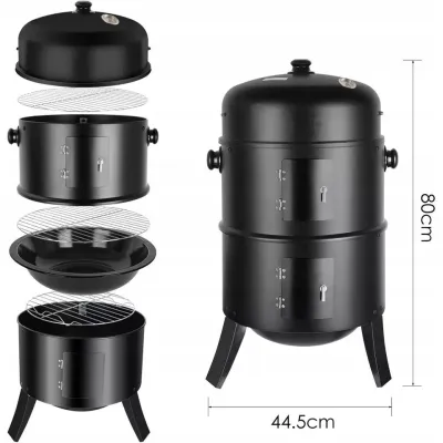 Гриль GardenLine BBQ5306 3в1 - 3 Гриль GardenLine BBQ5306 3в1 - 3 - Robinzon.ua