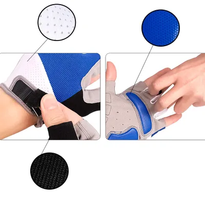 Велоперчатки West Biking 0211189 L Blue для езды на велосипеде - 7 - Robinzon.ua