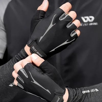 Рукавички велосипедні спортивні West Biking 0211190 M Grey (4934-40495) - 5 Рукавички велосипедні спортивні West Biking 0211190 M Grey (4934-40495) - 5 - Robinzon.ua