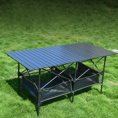 Стол складной Lesko S5421 153*80*70 с карманом туристический - 1 Стол складной Lesko S5421 153*80*70 с карманом туристический - 1 - Robinzon.ua