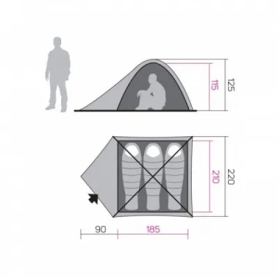Намет Hannah Tycoon 3 (1052-10003226HHX) - 4 Намет Hannah Tycoon 3 (1052-10003226HHX) - 4 - Robinzon.ua