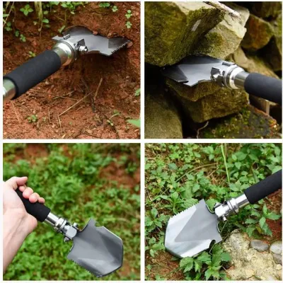 Лопата YUANTOOSE D0 туристическая мини 35 см - 6 Лопата YUANTOOSE D0 туристическая мини 35 см - 6 - Robinzon.ua