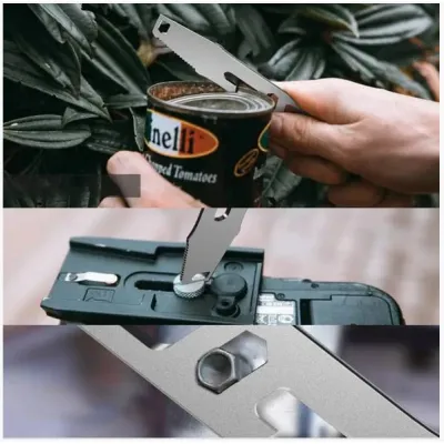 Туристический походный набор YUANTOOSE S01 нож, вилка, ложка - 2 Туристический походный набор YUANTOOSE S01 нож, вилка, ложка - 2 - Robinzon.ua